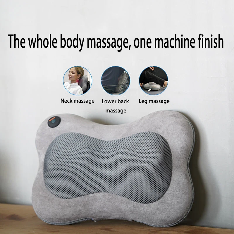 Portable cervical massager neck kneading neck massager multifunctional household massage pillow cervical spondylosis pillow