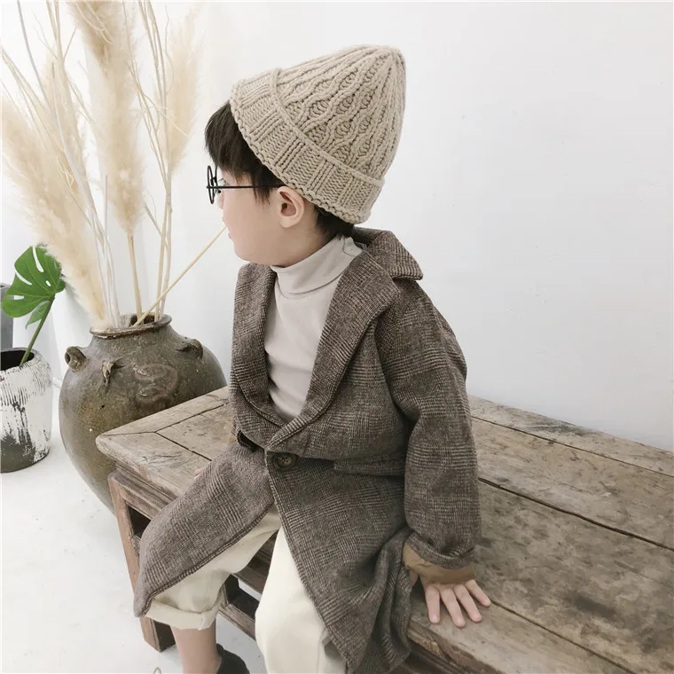 Новинка пальто для маленьких мальчиков плотная куртка Детское размеры от 12