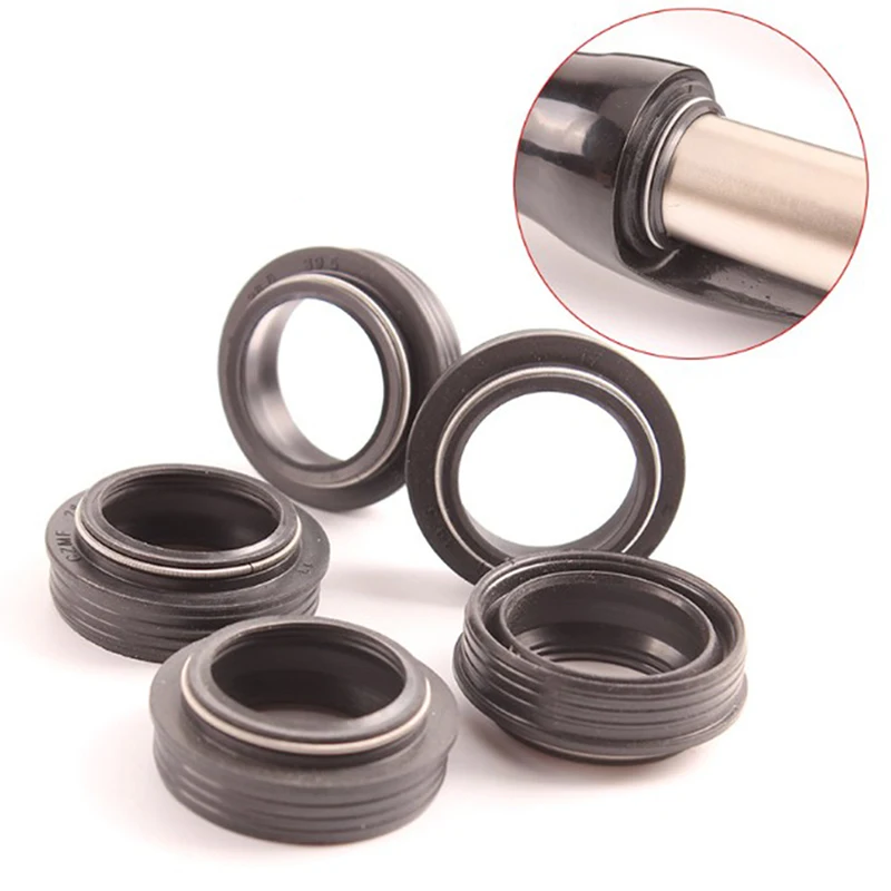 Пылезащитное уплотнение передней вилки велосипеда 32-42 мм 2 шт. уплотнительное