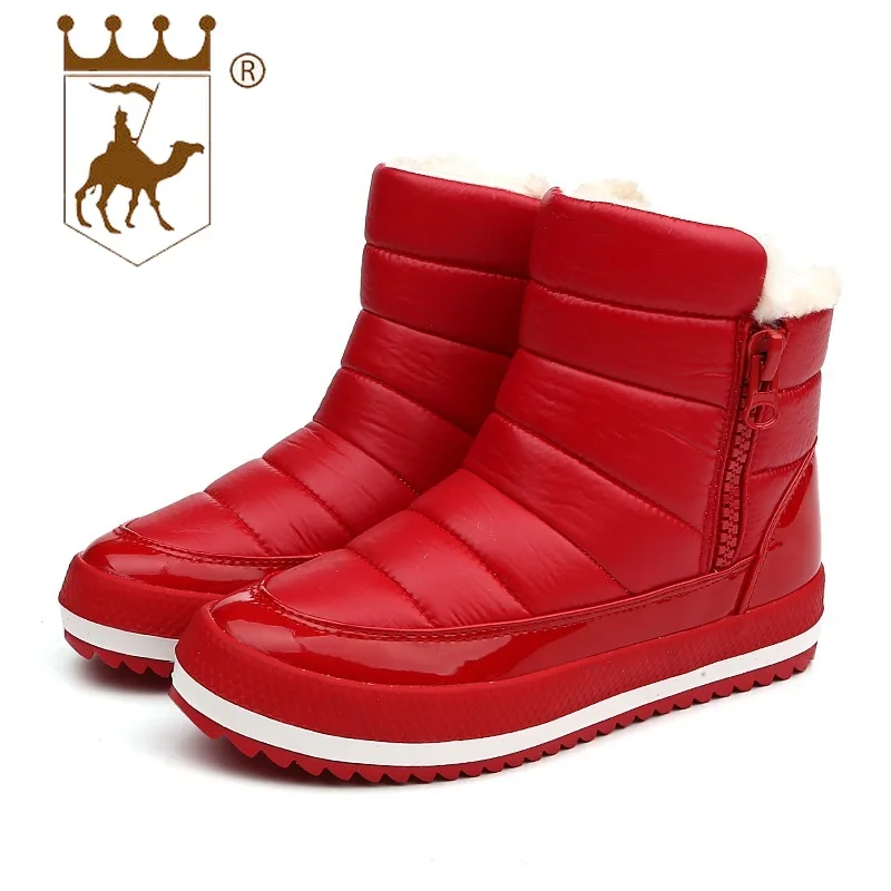 BACKCAMEL/Женская Вулканизированная обувь зимняя женские водонепроницаемые