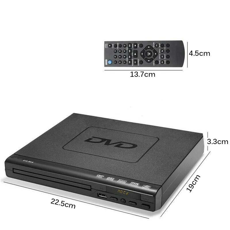 Портативный DVD плеер EVD многофункциональный многоугольный обзор и