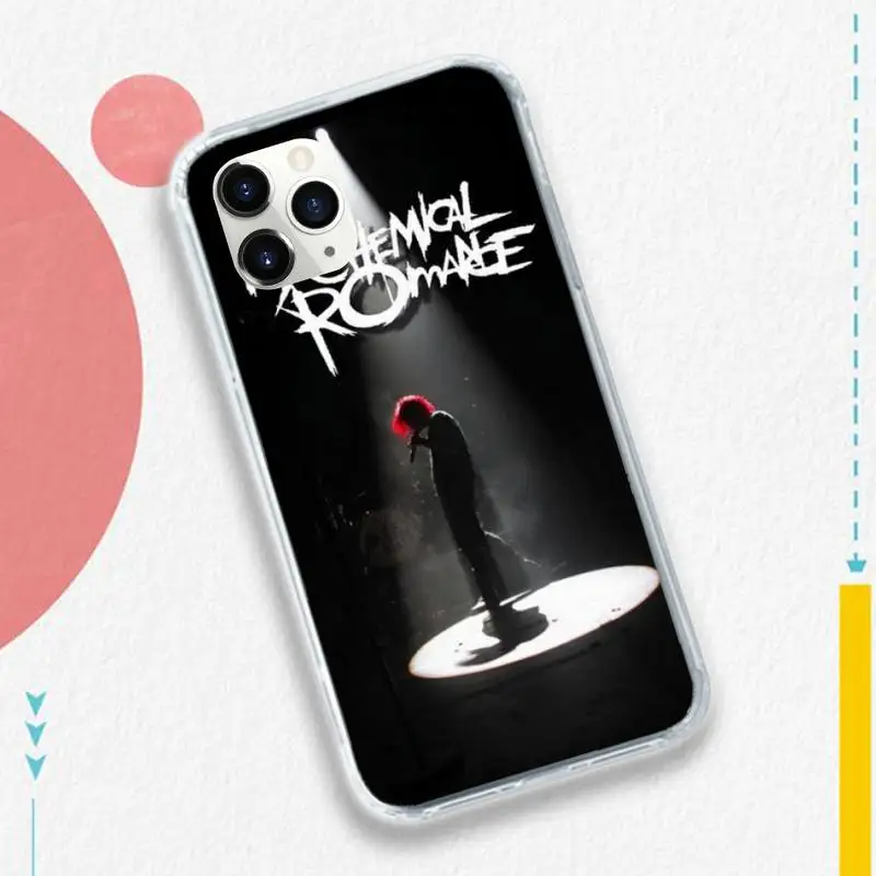 

My Chemical Romance pattern Phone Case for iPhone 11 12 pro XS MAX 8 7 6 6S Plus X 5S SE 2020 XR