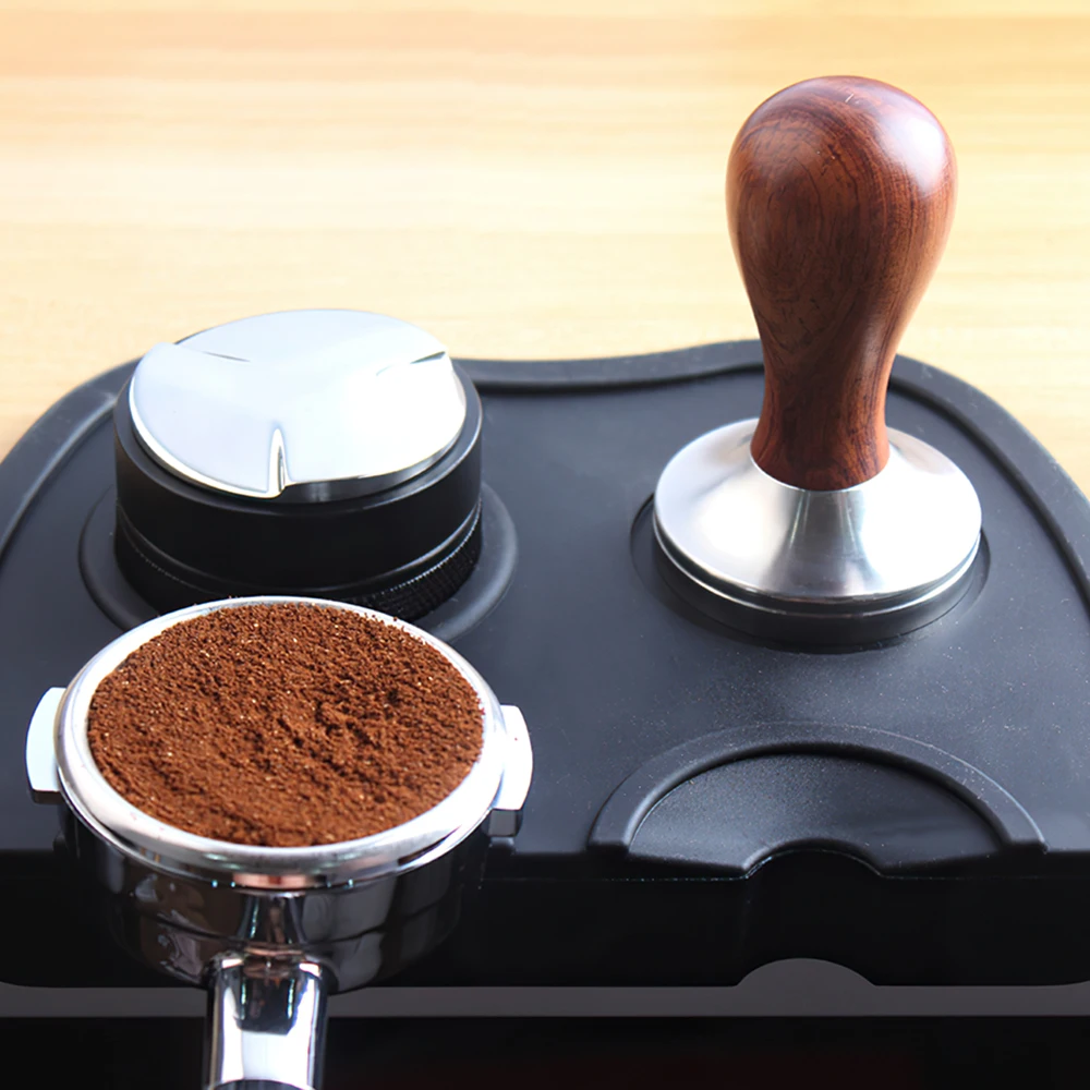 

Кофейный Темпер 51 мм 53 мм 58 мм, Противоскользящий коврик для кофейного пресса, молоток, мельница, инструменты для бариста, кофейная посуда ру...