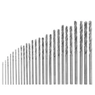 Многофункциональные миниатюрные сверла 1,0 мм из быстрорежущей стали с прямым хвостовиком, 10 шт.