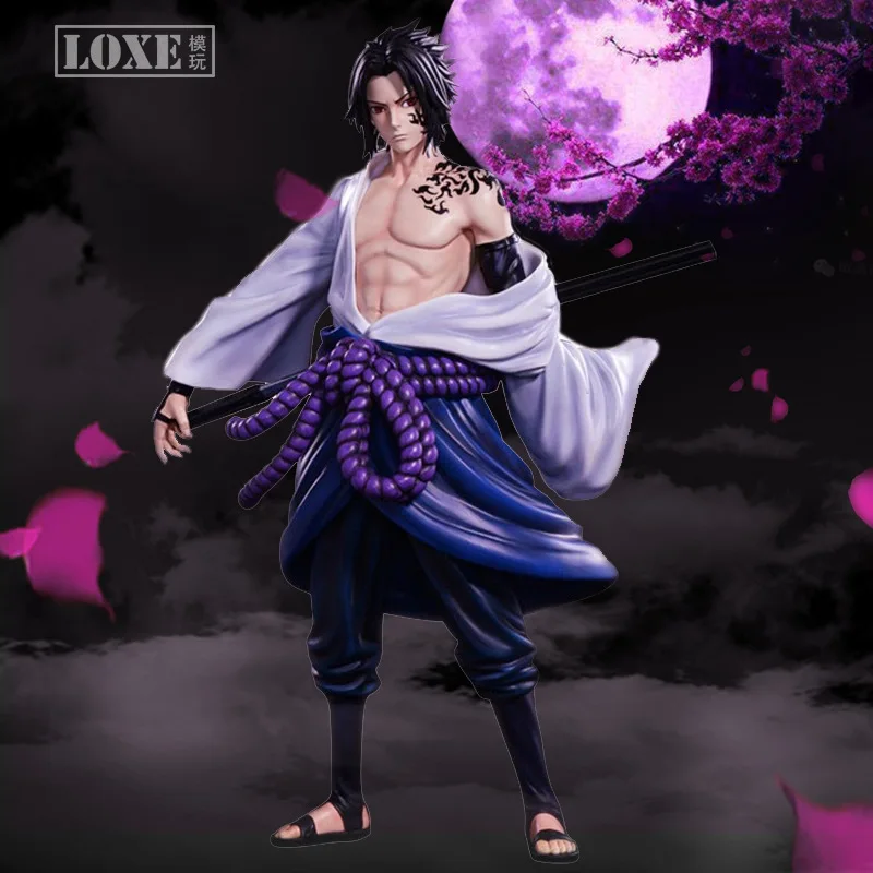 

High-quality Version of Japanese Anime Figure Eagle Team Akatsuki Curse Seal Male Figure Model Desktop Decorations Collectibles
