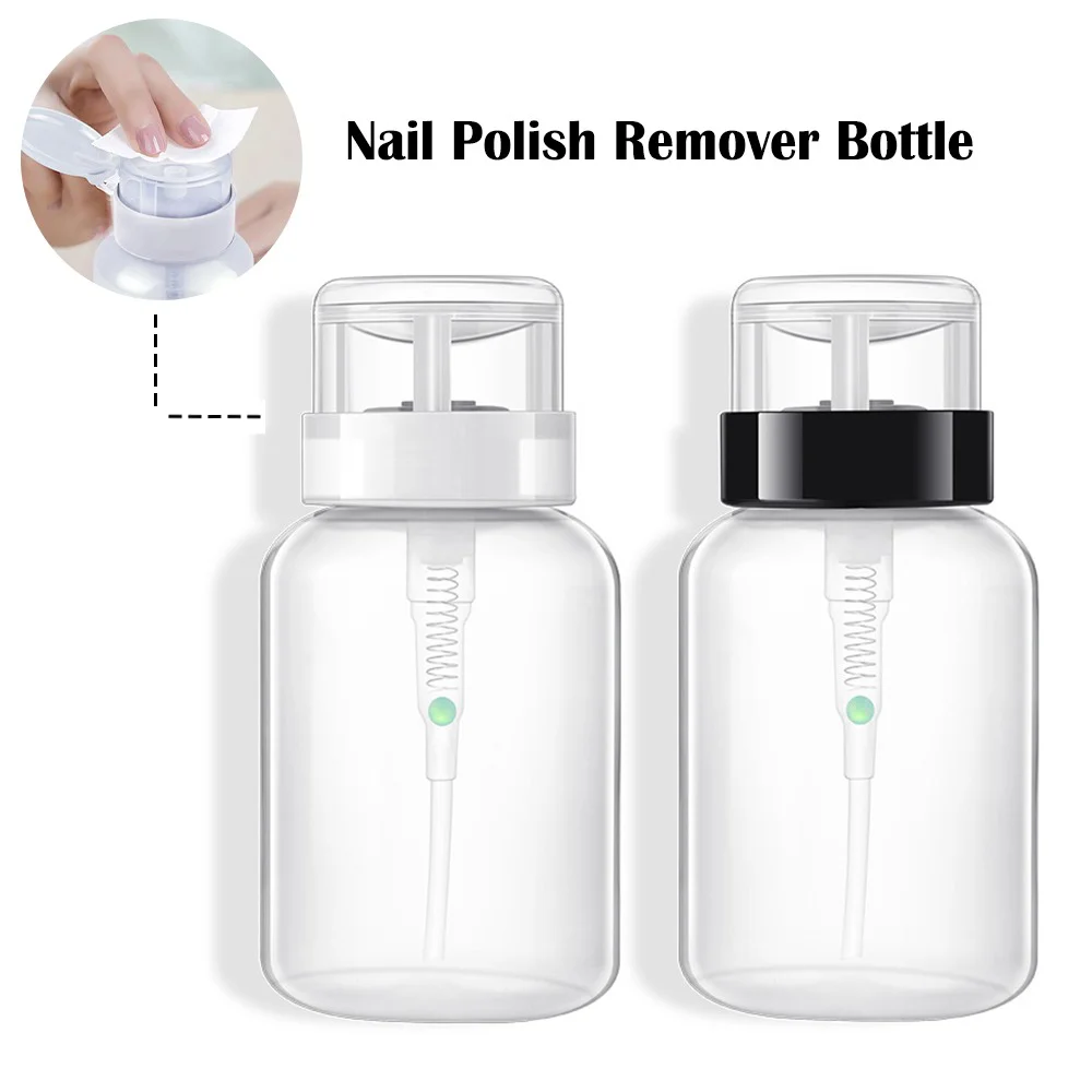 Бутылка с дозатором для снятия лака 200 мл | Красота и здоровье