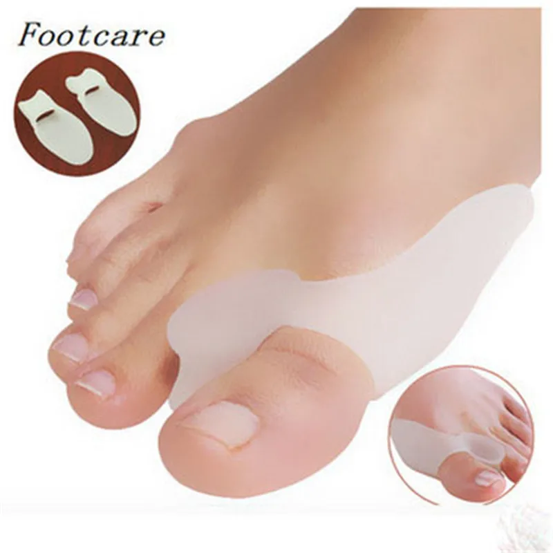 1 пара силиконовый корректор большого пальца стопы разделитель для облегчает