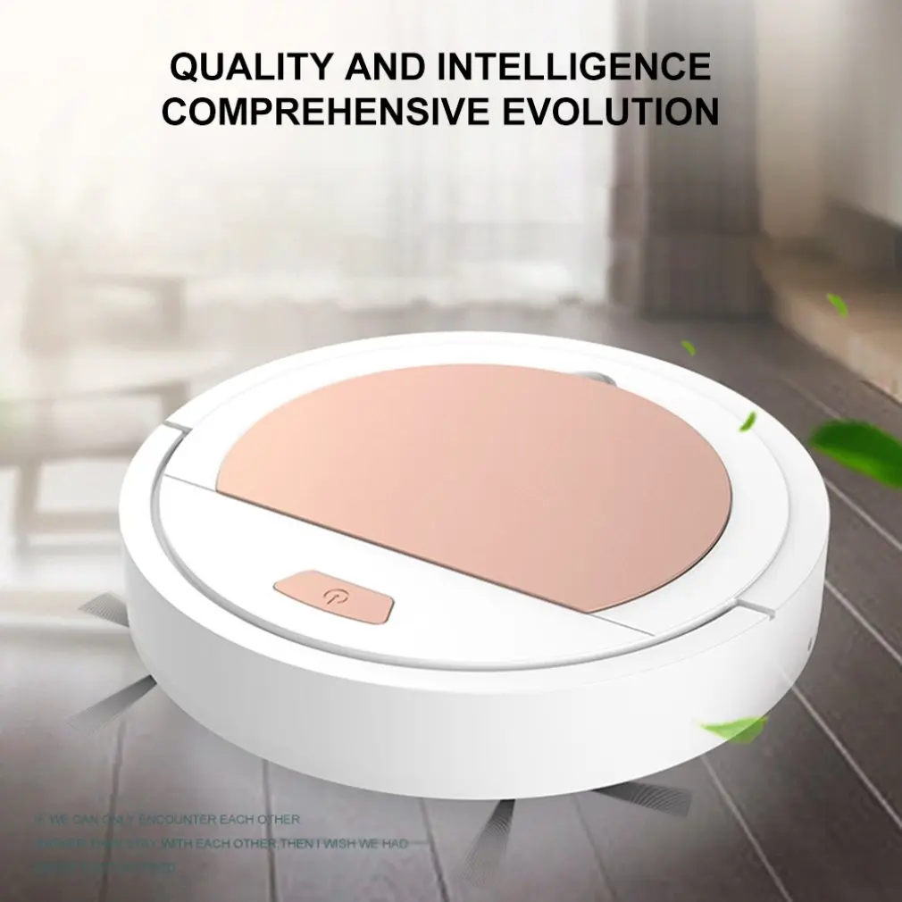 

USB Rechargeable Robot Vacuum Cleaner 1800Pa Strong Suction Smart Sweeper Robot Cleaning Tools For Home Appliance