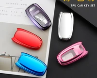 colorful new soft tpu car key case full cover for auto accessories key packet x1