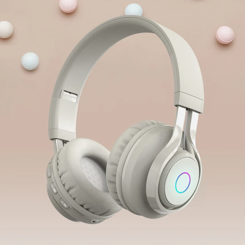 

Bluetooth-наушники накладные для девочек, с микрофоном
