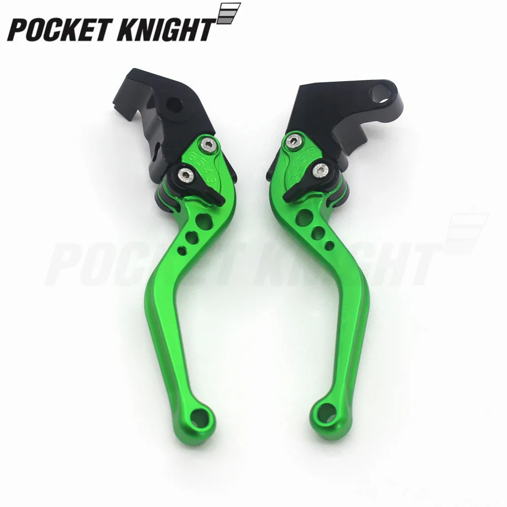 Короткие/длинные рычаги сцепления для KAWASAKI ZX6R ZX6RR регулируемые аксессуары