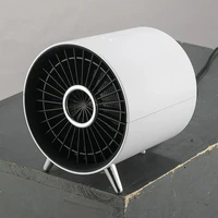 eu plug leafless desktop electric heater energy saving silent mini ptc ceramic heating hot air heater for home bedroom