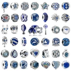 Новый модный шарм оригинальный синий воздушный шар Автомобильная серия Бусины Подходит для оригинального браслета для женщин Пандора ювелирные изделия подарок