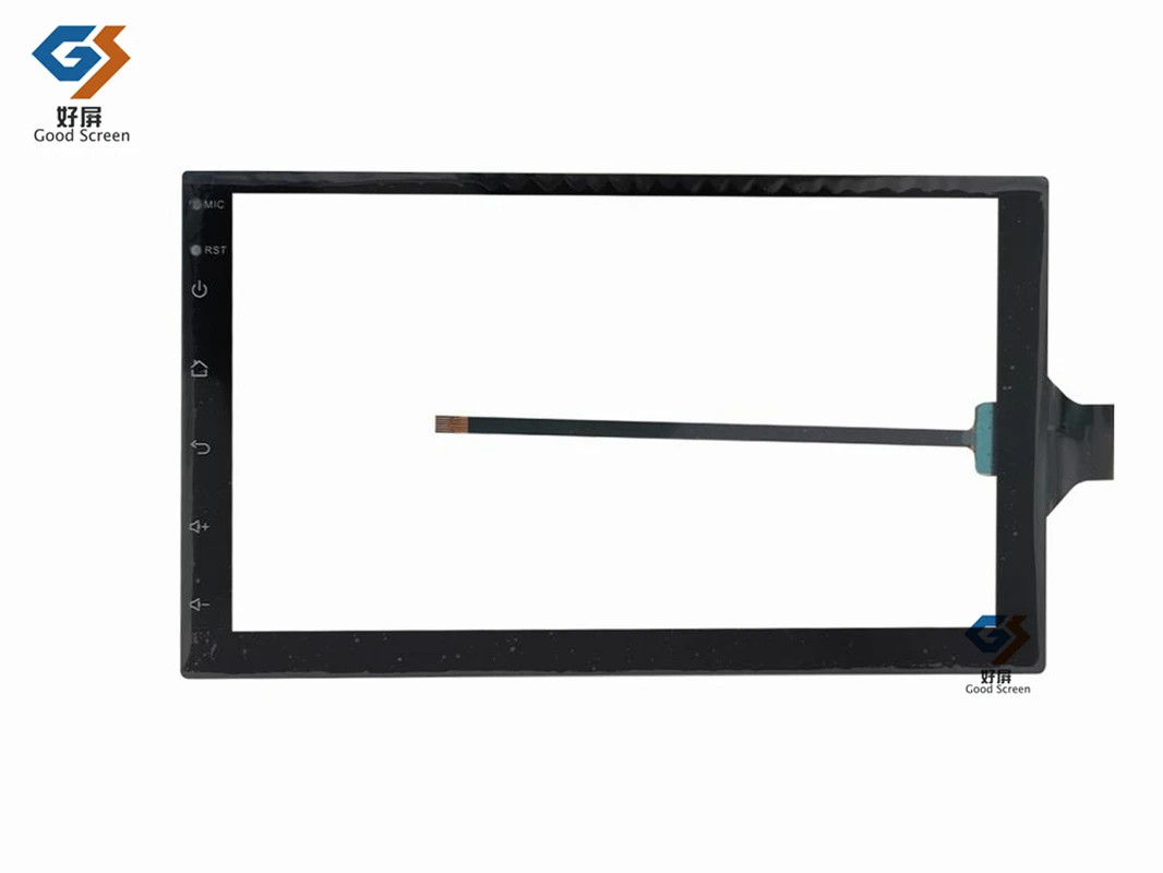 7-дюймовое черное стекло для Teyes CC2 PLUS автомобильный GPS-навигатор DVD мультимедийный