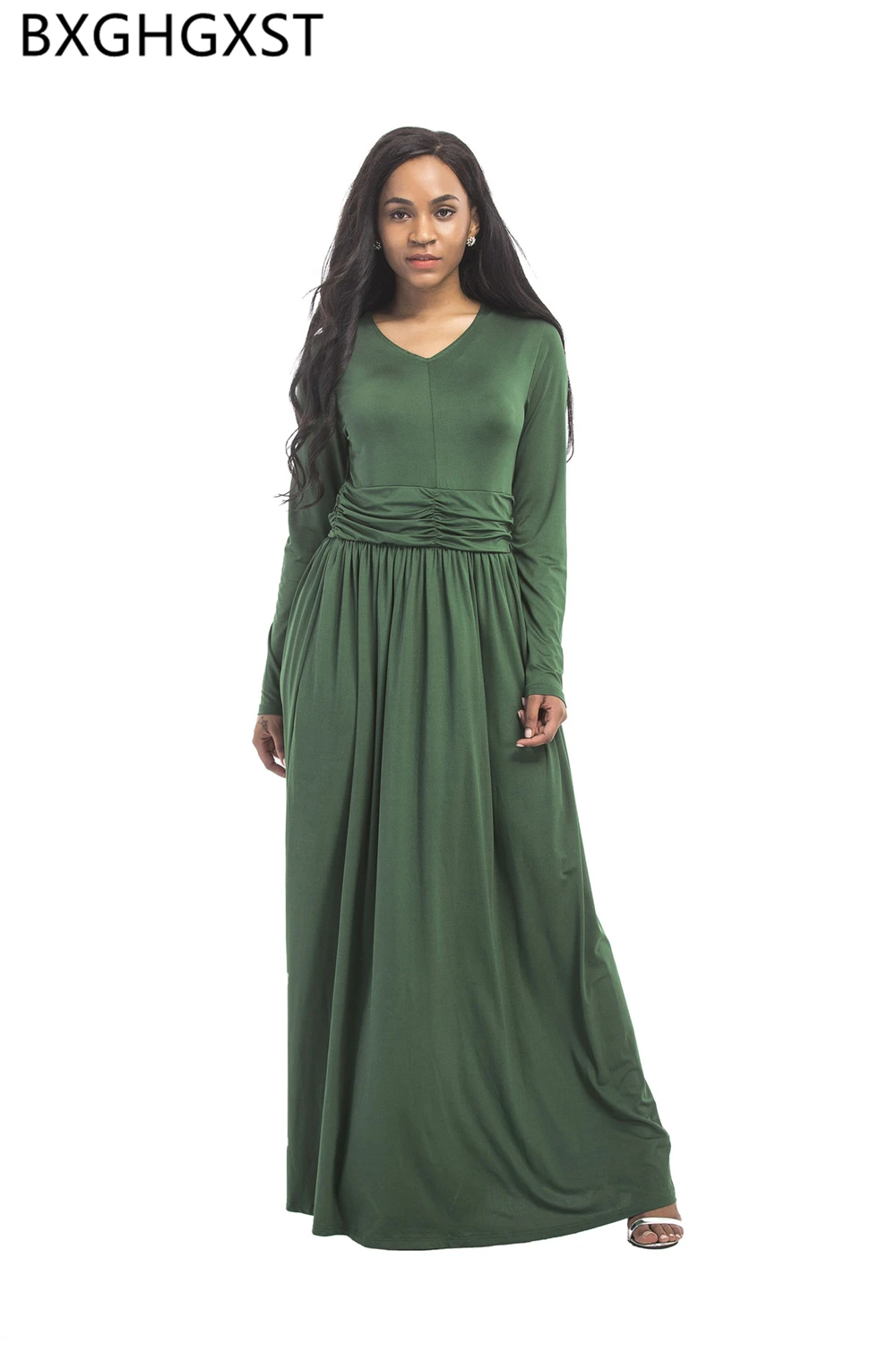 Длинное платье сексапильные бретельки элегантное винтажное с длинным рукавом