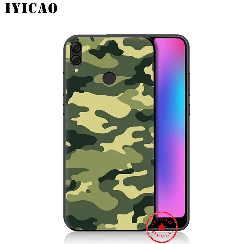 Мягкий камуфляжный чехол для Huawei Honor 20 10 9X 9 8C 8X 8 7X 7C 7A 6A Nova 5i 4 3i 2 2i Lite Pro View |
