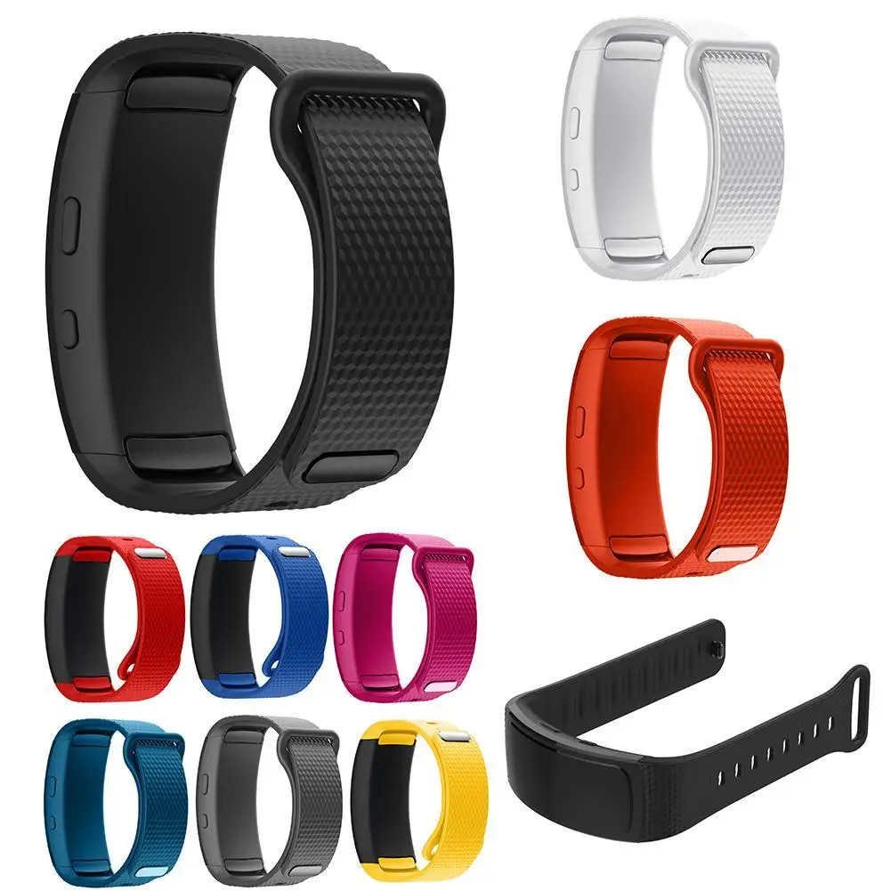 

Силиконовый сменный ремешок для смарт-часов, ремешок для Samsung Gear Fit2/R360/R365/PRO, носимые устройства, умные аксессуары