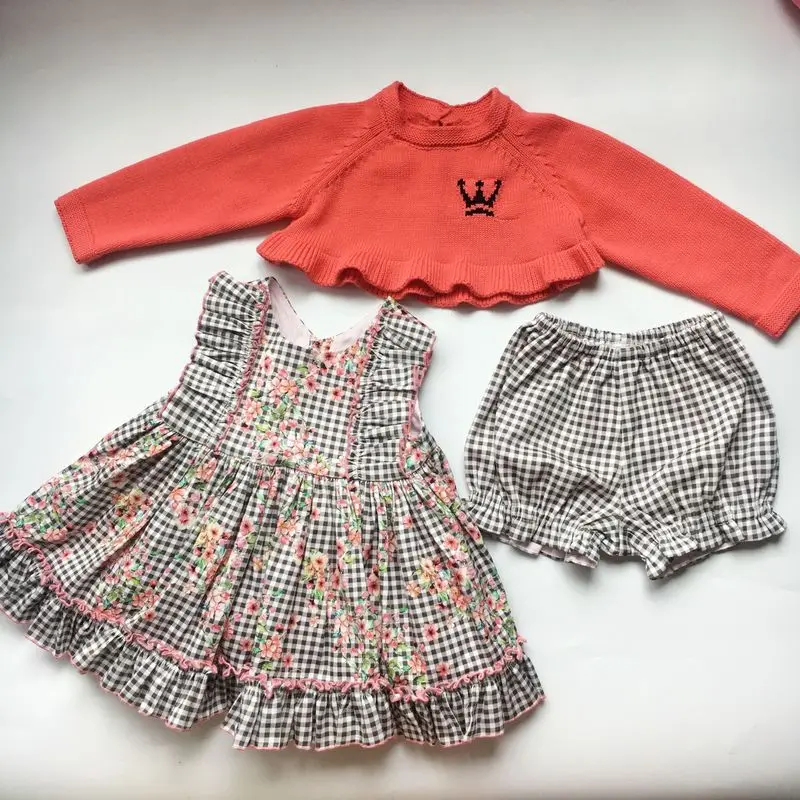 Коллекция 2019 года осенняя испанская детская одежда свитер с длинными рукавами