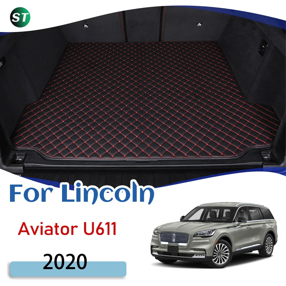 

Индивидуальный кожаный коврик для багажника Lincoln Aviator U611 2020, коврик для заднего багажника, напольный коврик, поднос, ковер, подкладка для гру...