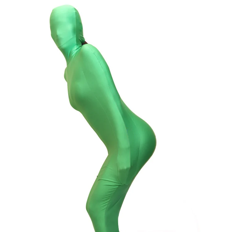 (MS New) унисекс костюм зентай полный плотный боди из лайкры сумка для мам