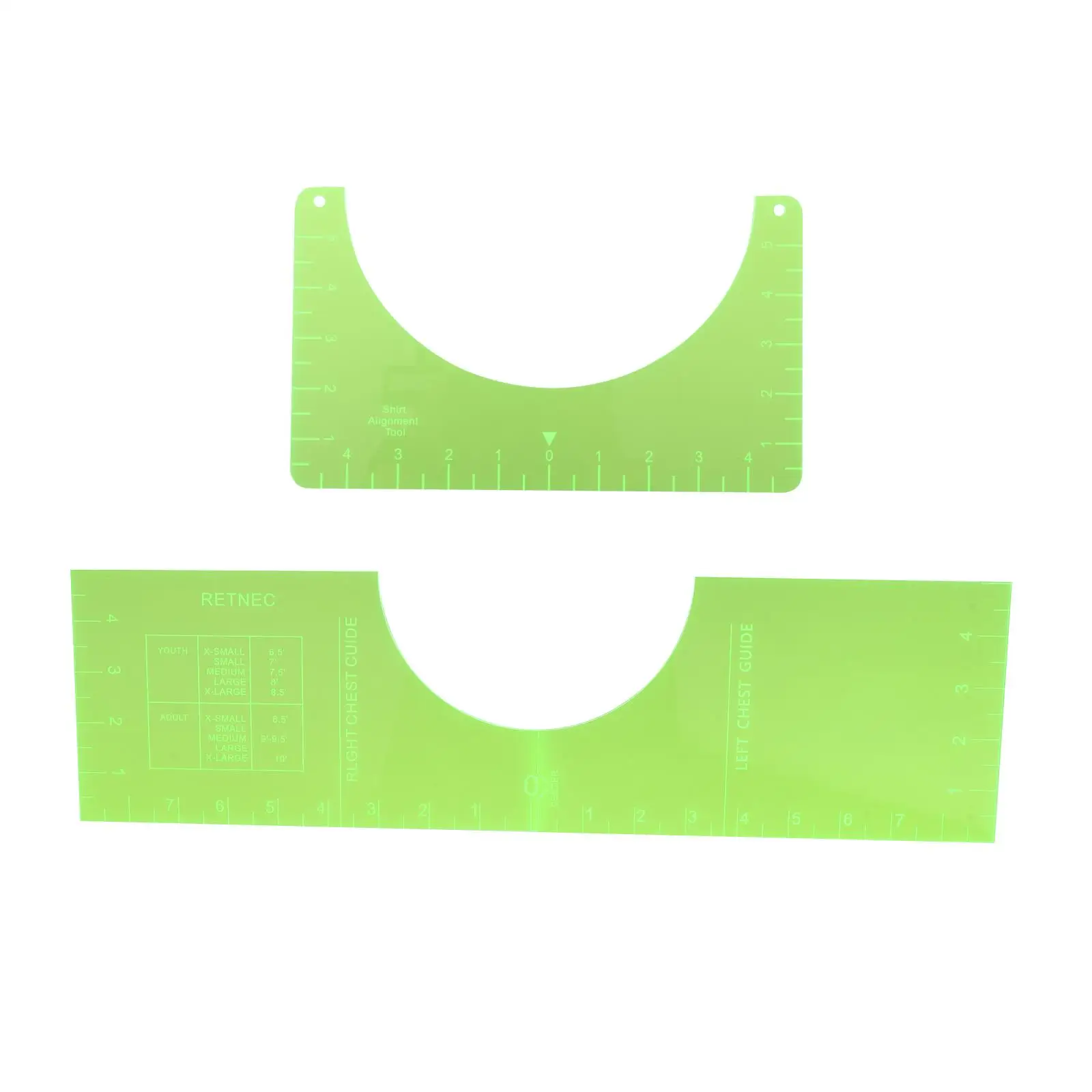 

Acrylic T-shirt Ruler Guide Sewing Centering ment Tools Vinyl Cut Shirt