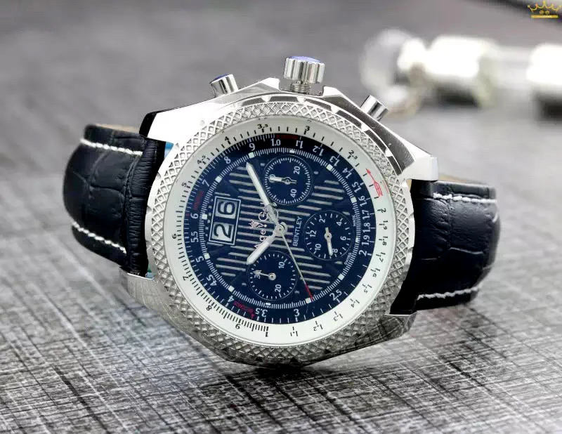 Часы мужские с хронографом классические спортивные календарем из нержавеющей