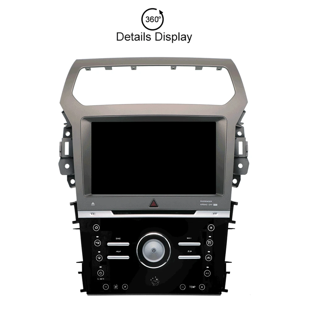 Для Ford Explorer 2011 2012 2013 2014 2015 2016 2019 автомобильный мультимедийный плеер 9 &quotAndroid