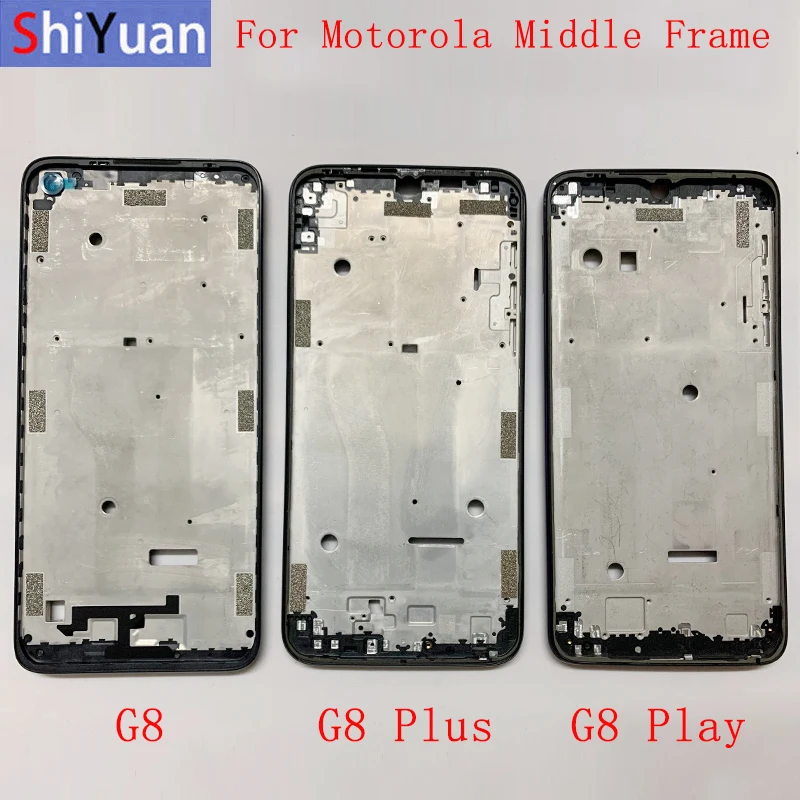 Корпус средняя рамка ЖК панель Рамка для Motorola G8 Plus Play телефон рамка|Корпусы и