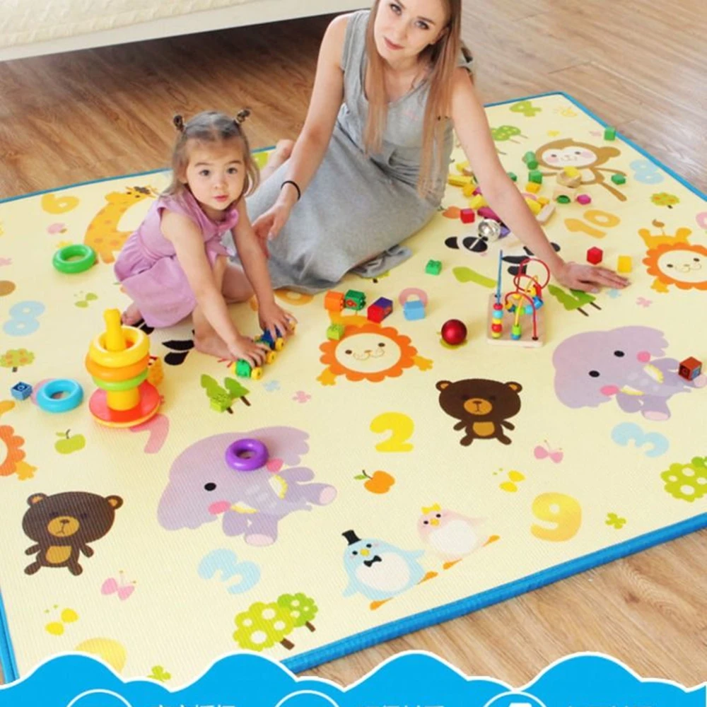 

1 см XPE экологически чистый толстый детский игровой коврик для ползания складной коврик игровой коврик для безопасности детей коврик игровой коврик