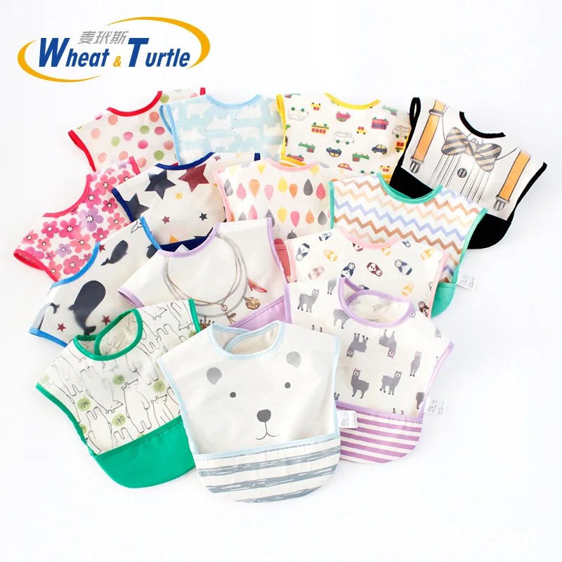 Нагрудники для мамы и ребенка аксессуары детской одежды непромокаемые