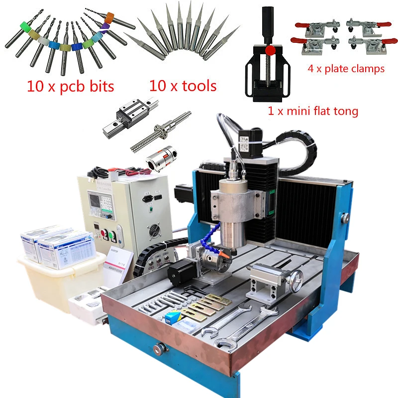 Toolauto-check квадратный рельс 6040 CNC маршрутизатор автономная система управления DSP