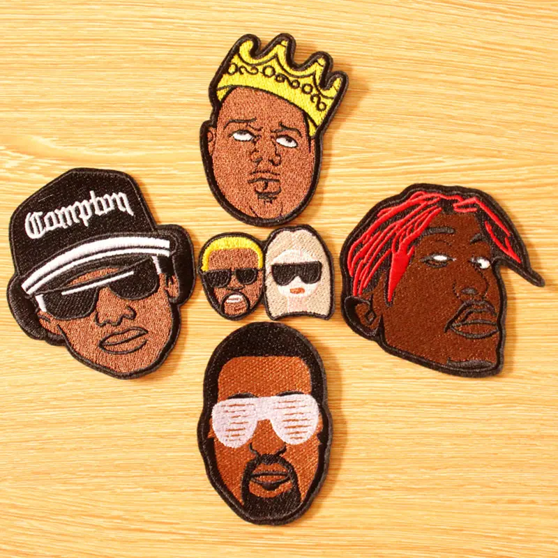 Вышитые нашивки для одежды сделай сам музыкальный пластырь панк железо на одежде