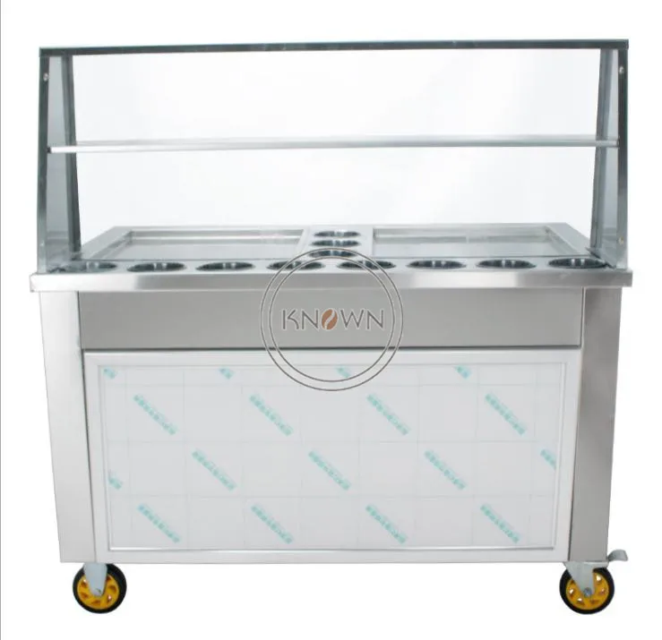 Двойная квадратная сковорода с 1 кастрюлей ролик для мороженого роллер рулонная