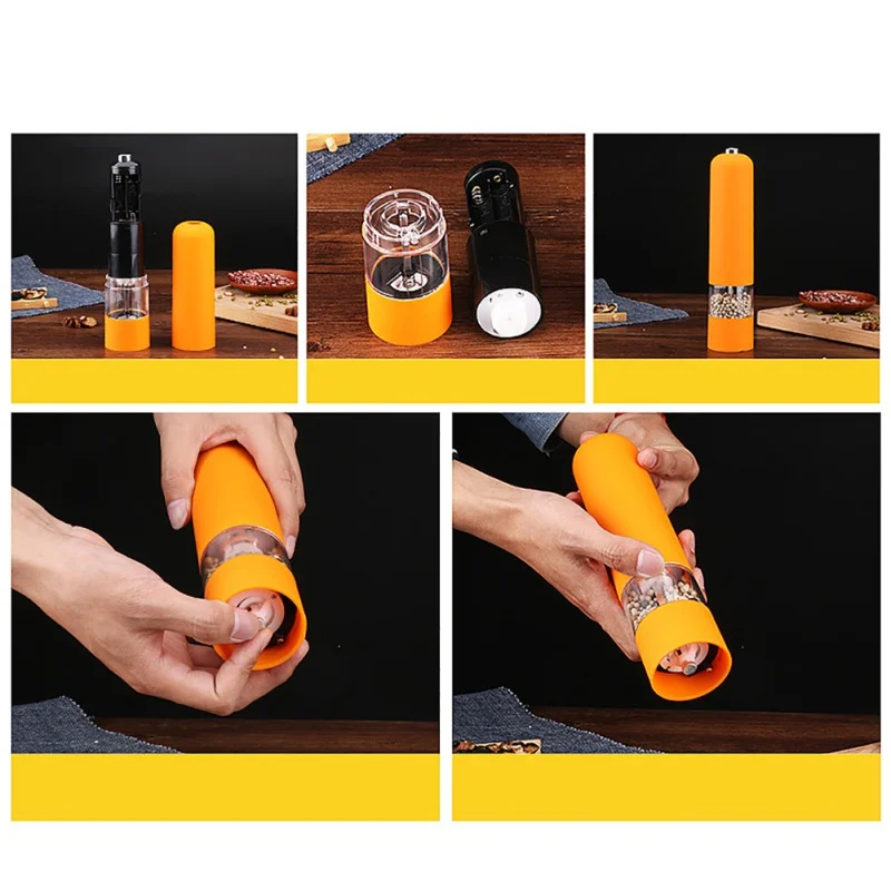 Электрическая мельница для перца легкая уборка домашние кухонные инструменты