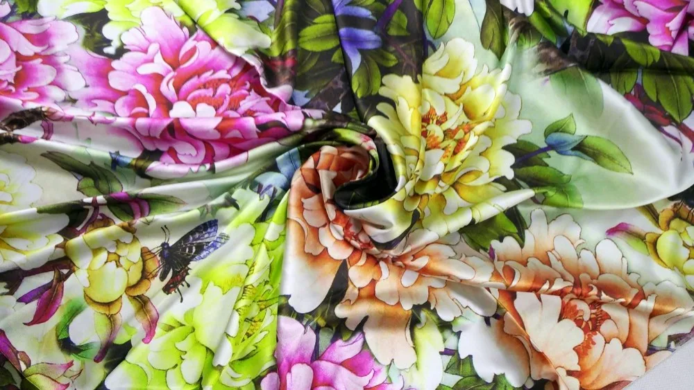 Telas качество супер африканских кружева тканые атласной ткани шелковые зеленые