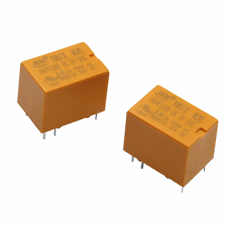 5 шт./лот HK4100f DC3V SHG реле hk4100F HK4100F 3 V DIP6 3A 250V AC/3A 30V DC|Реле| |