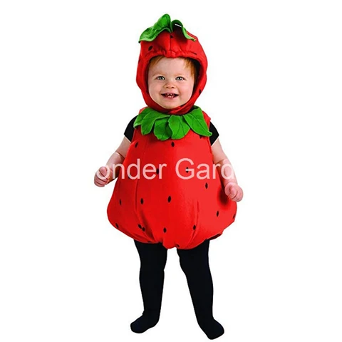 Wonder Garden/Детские костюмы для костюмированной вечеринки на Хэллоуин с фруктами для малышей, Рождественский праздничный комбинезон Purim