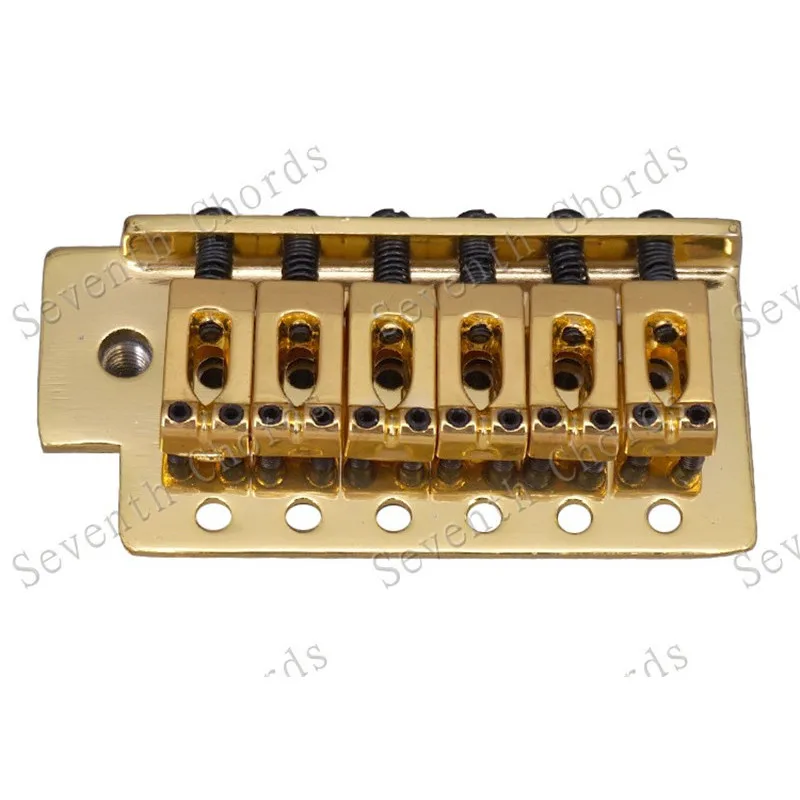 Набор золотых 6 струнных винтажных седельных мостовых систем Tremolo с Whammy Bar для