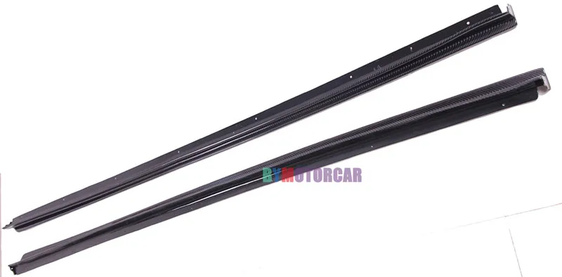 Боковые юбки из углеродного волокна в стиле 3 D подходят для BMW 5 Series F10 M Sport