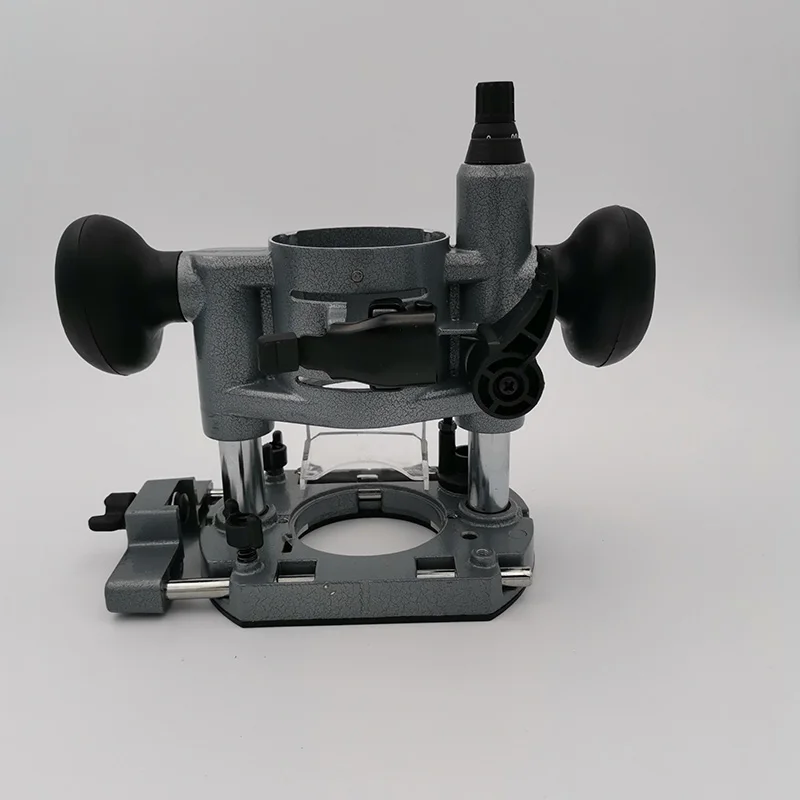 Hand-Held Removable Plunge Router Base for Home Milling Cutt