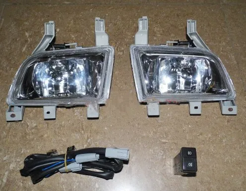 

Eosuns Halo Fog Lamp Fog Light Assembly with Wires and Switch for Mazda Premacy 2001-2008