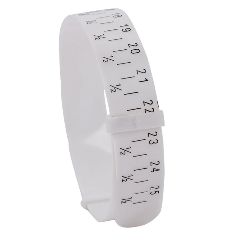 Профессиональный пластиковый браслет для измерения размера ювелирных изделий