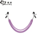 Зажим для сосков Black Wolf, из нержавеющей стали, 1 пара