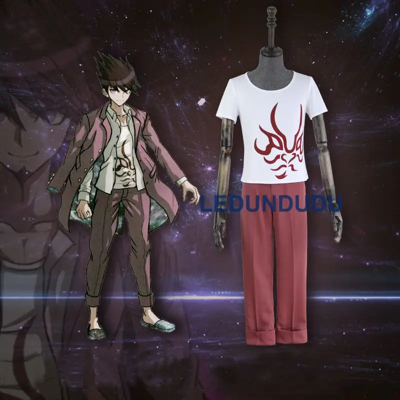 Game Danganronpa V3 Killing Harmony Momota Kaito Cosplay Costume Astronaut Men Outfits Boys School Uniform set for Halloween |