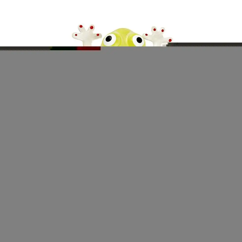 

Tricky Little Frog Simulation Frog Sticky Music Vent Ball Bead Ball With Inside T5U2