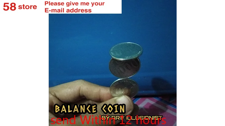 

2020 alance Coin by Arif Illusionist Magic Instructions Magic trick
