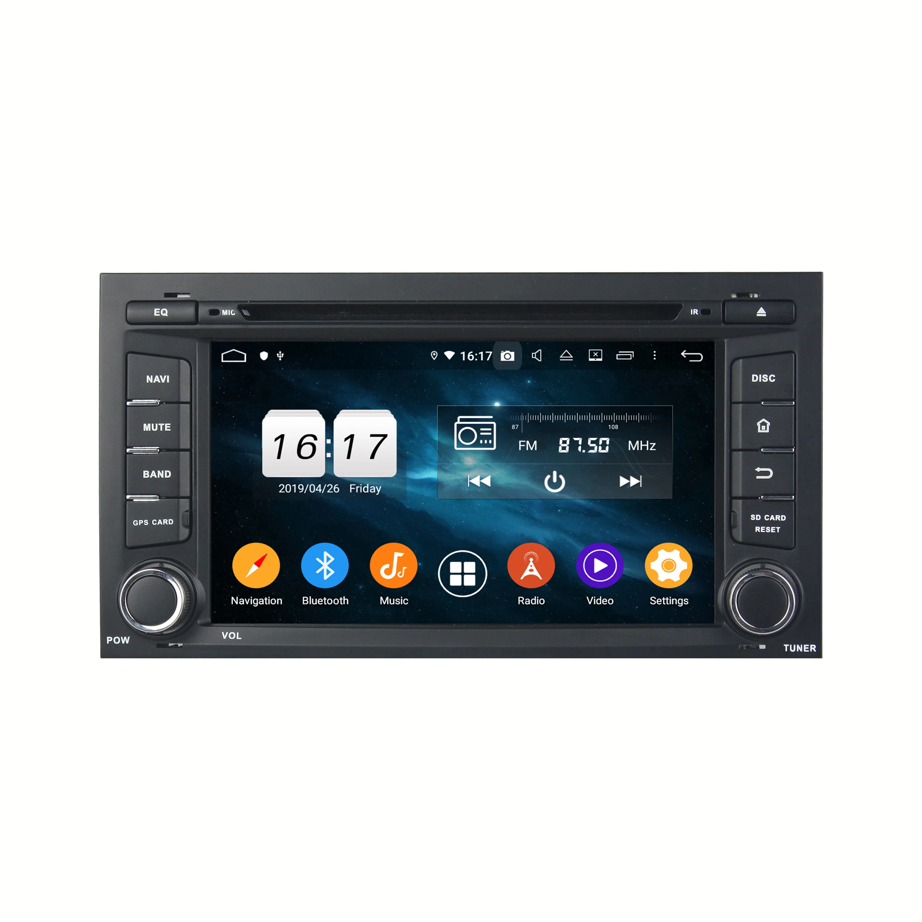 

7" PX6 Android 10.0 Car DVD Player For Seat LEON 2013-2017 Car Multimedia Player Audio 1 Din Stereo 6 Core Car Radio 4+64G DSP