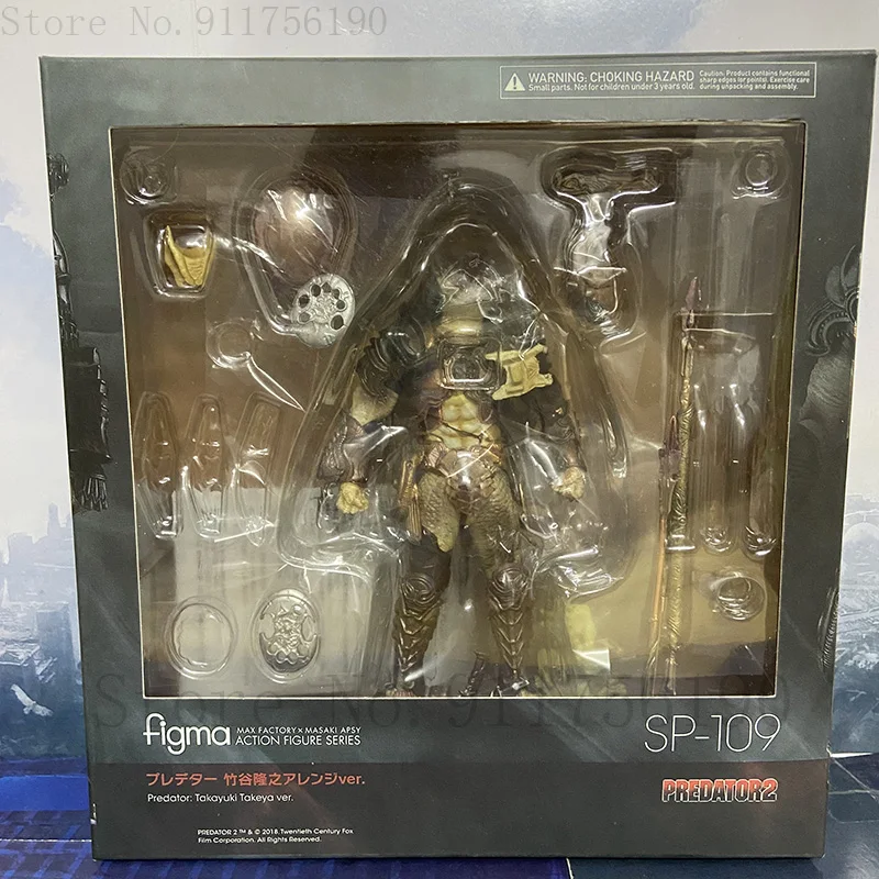 

Figma SP-109 Predator 2 экшн-фигурка Takayuki Takeya Ver. Коллекционные модели игрушек 16 см
