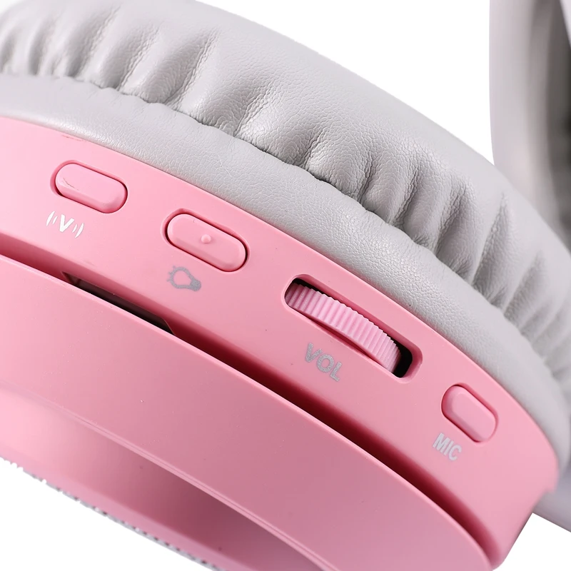

SOMIC G951 Pink Cat Headphones Virtual 7.1 Noise Cancelling Gaming Headphone Vibration Led Usb Headset Girl Headsets For Pc