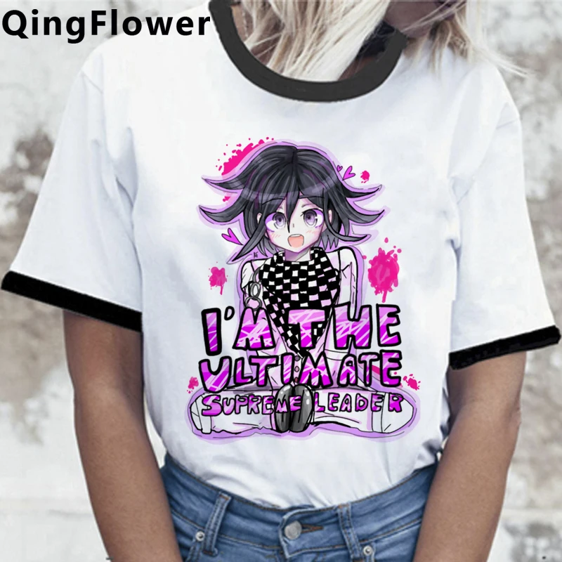 Мужская винтажная Футболка с принтом Ouma Kokichi Danganronpa Mikan Tsumiki | одежда